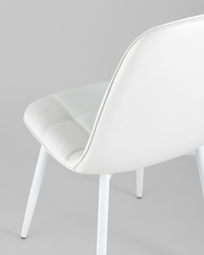 Стул Тейлор экокожа белый. Фото №8