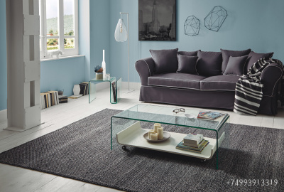 Журнальный стол DUPEN CT-224 Прозрачный. Фото №5