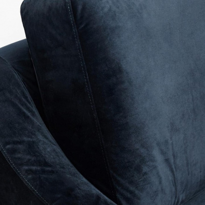 Диван Secret de Maison OSLO (mod. 5380-40C) дерево береза, ткань: вельвет, 187*95*83, темно-синий. Фото №2