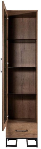 Шкаф витрина Loft Дуб Табак. Фото №6