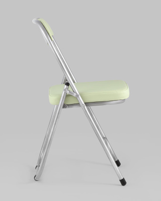 Стул складной ДЖОН металлик, мятно-зеленый фото Стул складной ДЖОН металлик, мятно-зеленый. Фото №4