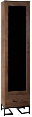 Шкаф витрина Loft Дуб Табак. Фото №2