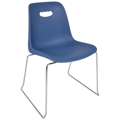 Стул Venezia (пруток) с ручкой каркас хром. Фото №2