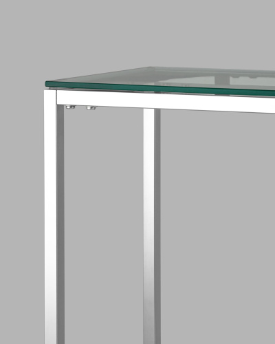 Консоль ТАУН 115*30 серебро. Фото №6