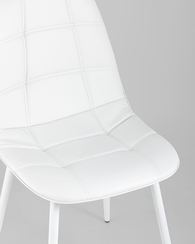 Стул Тейлор экокожа белый. Фото №9