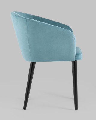 Кресло Ральф велюр пыльно-голубой фото Кресло Ральф велюр пыльно-голубой. Фото №4