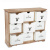 Комод с девятью ящиками цвет каркаса Натуральный / Белый с принтом фото Комод с девятью ящиками цвет каркаса Натуральный / Белый с принтом. Фото №2