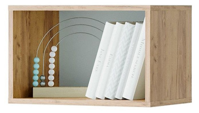 Полка навесная Тренд,коричневый. Фото