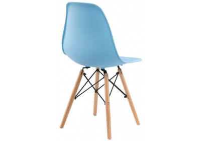 Стул деревянный Eames PC-015 blue фото Стул деревянный Eames PC-015 blue. Фото №5