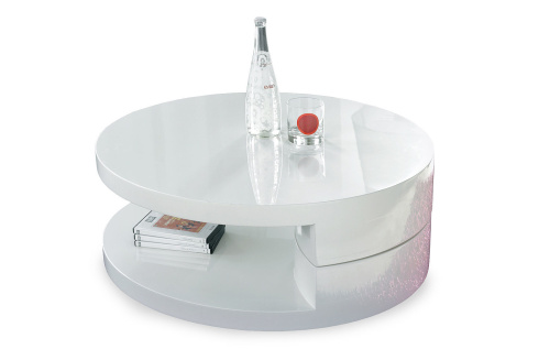 Стол журнальный DUPEN CT-042 белый. Фото №7