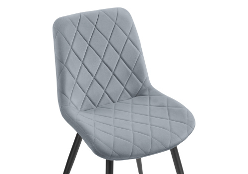 Стул Fox black / gray. Фото №5