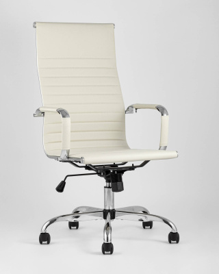 Кресло руководителя TopChairs City бежевое. Фото