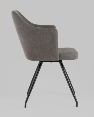 Стул Слинг вращающийся серо-коричневый. Фото