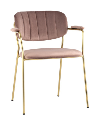 Стул Кэрол пыльно-розовый фото Стул Кэрол пыльно-розовый. Фото №2