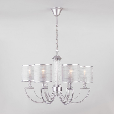 Подвесная люстра Eurosvet Licata 60099/6 серебро фото Подвесная люстра Eurosvet Licata 60099/6 серебро. Фото №2