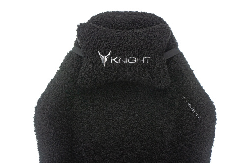 Кресло игровое Knight T1 черный экомех с подголов. крестовина металл. Фото №8