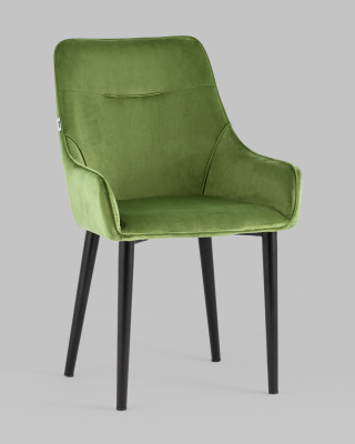 Стул Джоан велюр травяной. Фото
