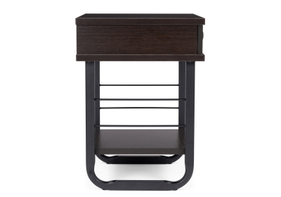 Тумба прикроватная Малгома черная / венге фото Тумба прикроватная Малгома черная / венге. Фото №3