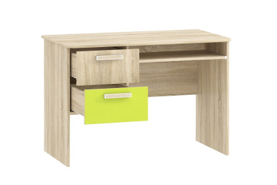 Акварель НМ 009.19-05 М2 Стол для компьютера Лайм/Дуб сонома, Дуб Сонома. Фото №2