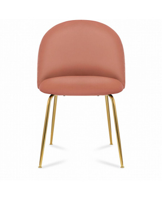 Стул Mystere Gold, розовый. Фото