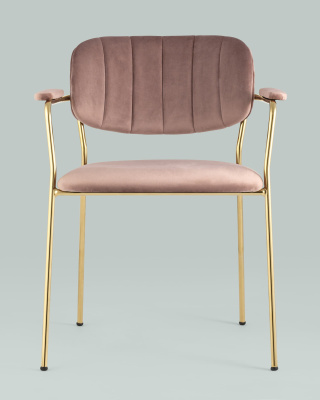 Стул Кэрол пыльно-розовый фото Стул Кэрол пыльно-розовый. Фото №5