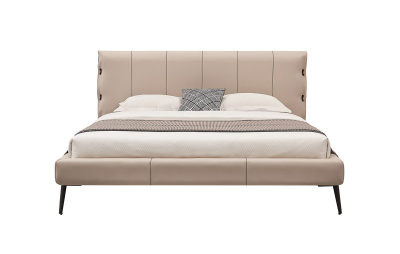 Кровать 1727 бежевая. Фото