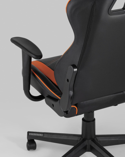 Кресло игровое TopChairs Impala оранжевое. Фото №8