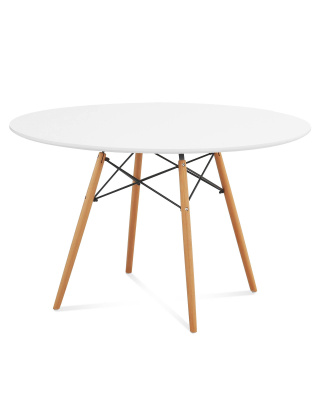 Стол DSW 120, белый. Фото №2