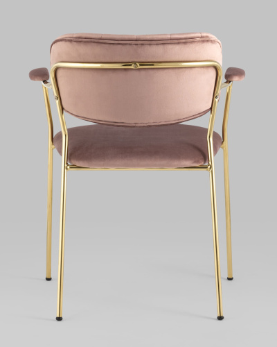 Стул Кэрол пыльно-розовый. Фото №6