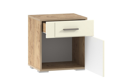 Тумба прикроватная Livorno НМ 013.62 Софт Панакота, Дуб Бунратти. Фото №2