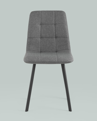 Стул Chilly рогожка темно-серый. Фото