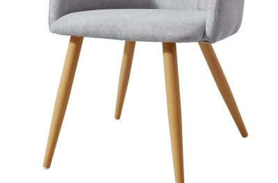 Стул DC-9505 серый/дерево. Фото №3