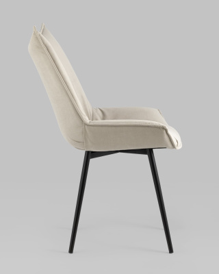 Стул Осло велюр бежевый фото Стул Осло велюр бежевый. Фото №4