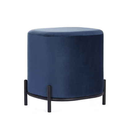 Пуф FS-25-42 глубокий синий. Фото №3