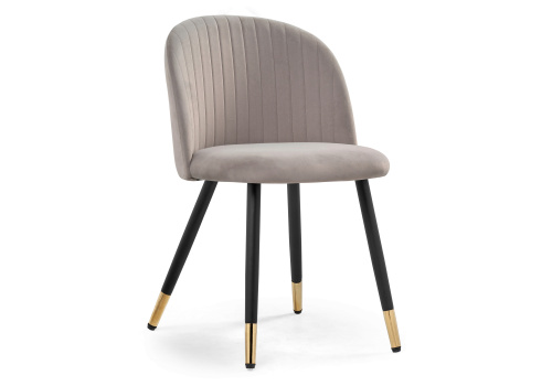 Стул Gabi latte / black / gold. Фото №1