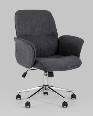 Стул офисный Simona серый. Фото №3