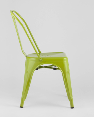 Стул TOLIX салатовый глянцевый. Фото №5