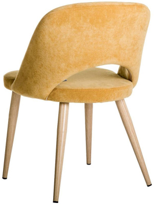 Кресло Lars Жёлт/Натуральный Дуб фото Кресло Lars Жёлт/Натуральный Дуб. Фото №5