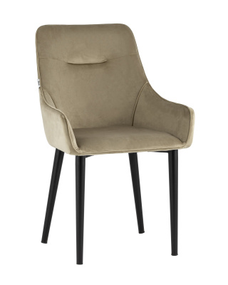 Стул Джоан велюр капучино. Фото