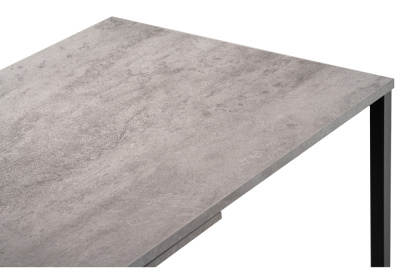 Стол, Клер Лофт матовый черный  / бетон. Фото №4