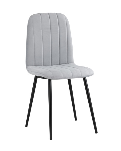 Стул Easy велюр светло-серый. Фото №2