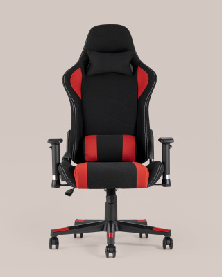 Кресло игровое TopChairs Maybach черно-красное. Фото №5