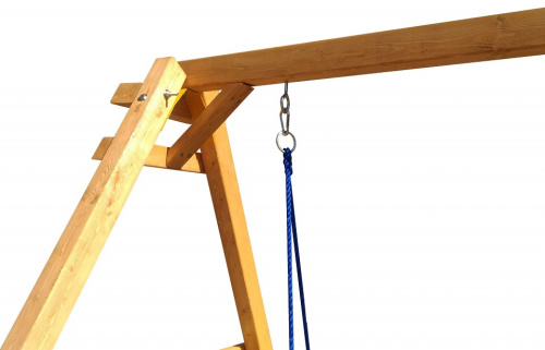 Качели детские Р911-23, коричневый. Фото №6