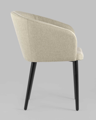 Кресло Ральф рогожка бежевый. Фото №4