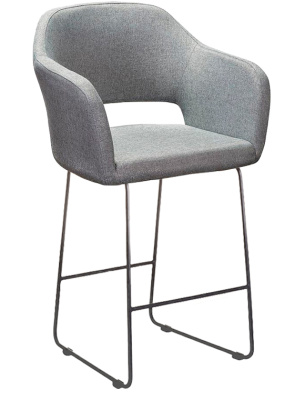 Кресло полубар Oscar Грей/Линк. Фото