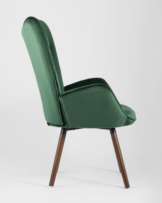 Стул Гранд велюр зеленый фото Стул Гранд велюр зеленый. Фото №5