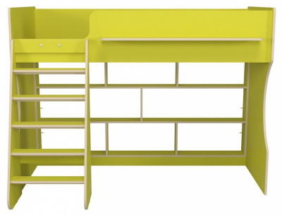 Кровать-чердак Р432-П Капризун 1, зеленый фото Кровать-чердак Р432-П Капризун 1, зеленый. Фото №4